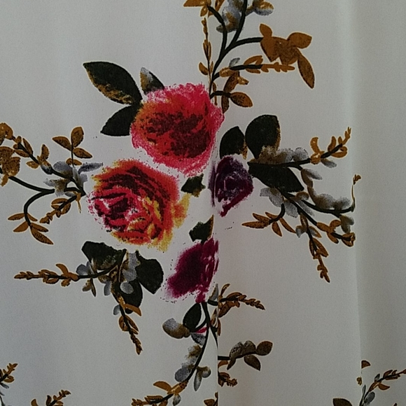 Floral Open Front Kimono NWOT - Picture 6 of 6